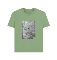 Sage Printed T-shirt Front