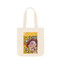 Natural Printed Bag Front