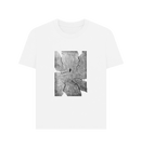 White Printed T-shirt Front
