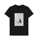Black Printed T-shirt Front