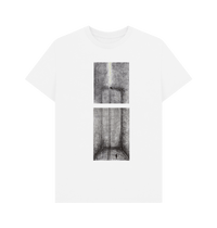 White Printed T-shirt Front