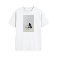 White Printed T-shirt Front