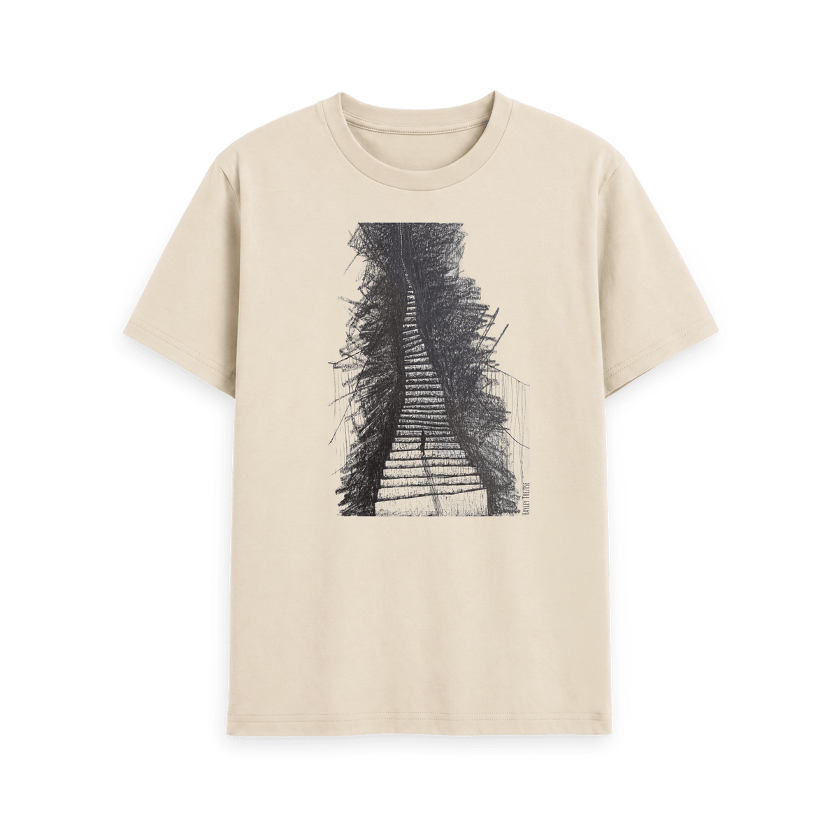 Walking home - Womens T-shirt
