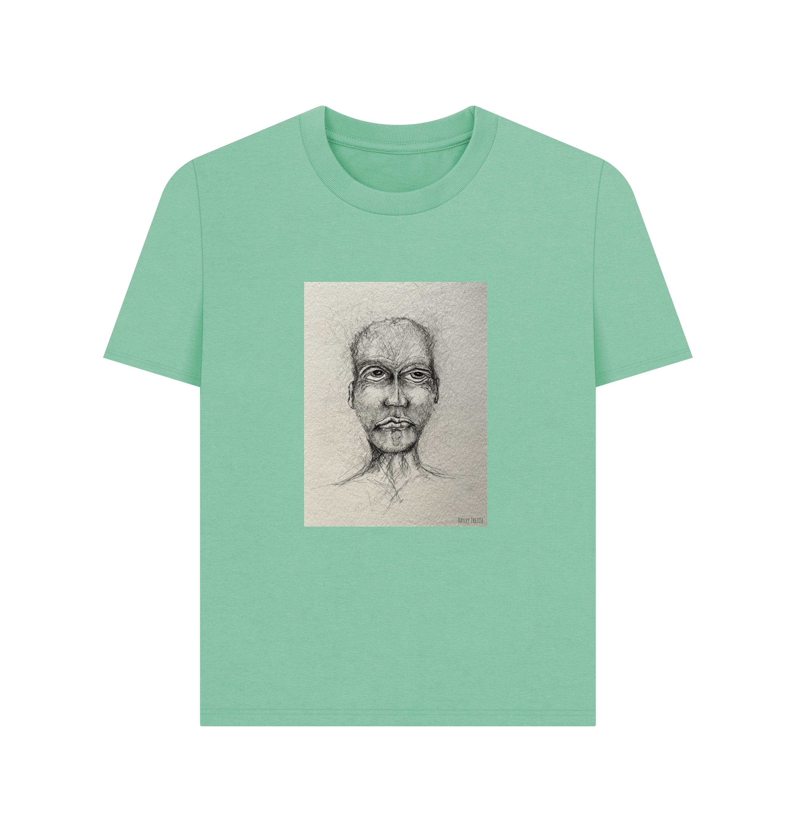Peppermint Printed T-shirt Front