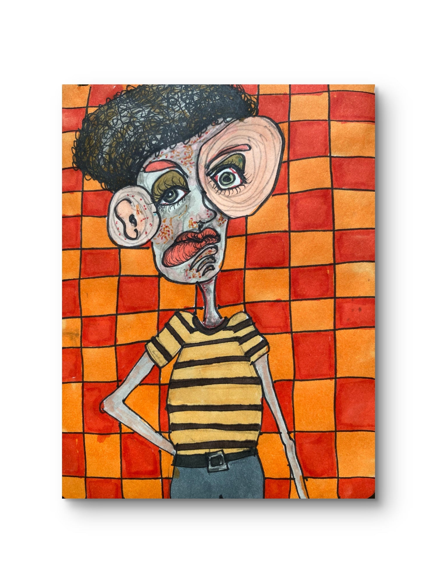 Got something to say - A6 painting