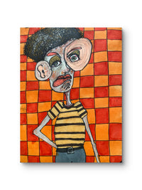 Got something to say - A6 painting