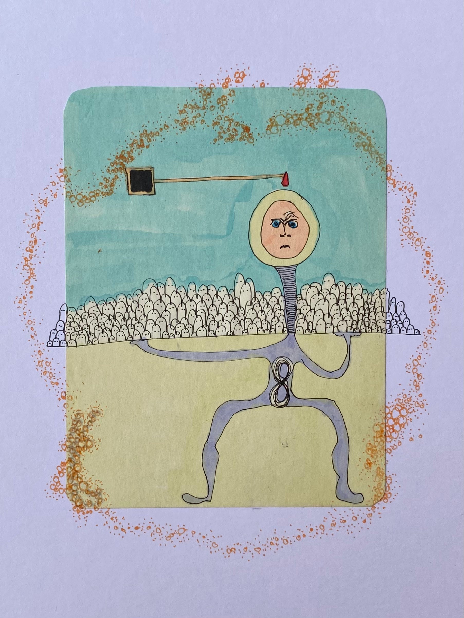 A voice through the keyhole