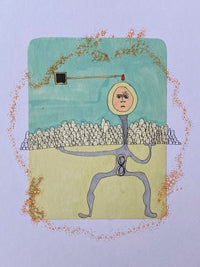 A voice through the keyhole