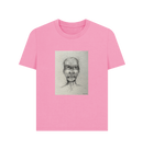 Rose Pink Printed T-shirt Front