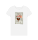 White Printed T-shirt Front