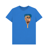 Bright Blue Printed T-shirt Front