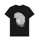 Black Printed T-shirt Front