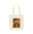 Natural Printed Bag Front