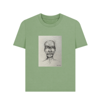 Sage Printed T-shirt Front