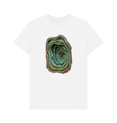 White Printed T-shirt Front