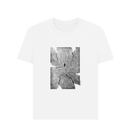 White Printed T-shirt Front