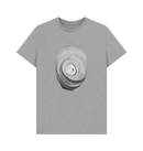 Athletic Grey Printed T-shirt Front