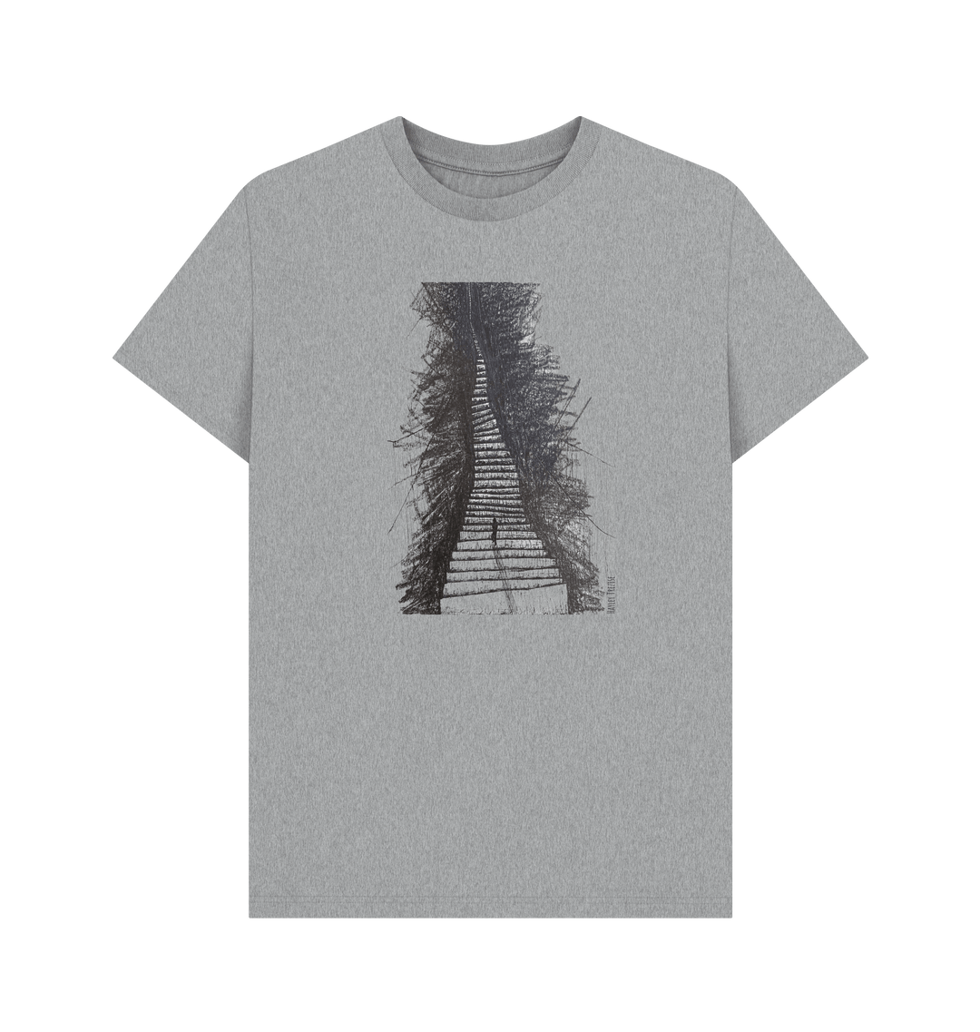 Walking home - Mens T-shirt  (Unisex)