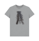 Athletic Grey Printed T-shirt Front