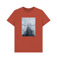 Rust Printed T-shirt Front