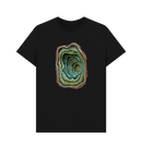 Black Printed T-shirt Front