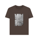 Chocolate Printed T-shirt Front