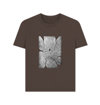 Chocolate Printed T-shirt Front