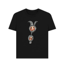 Black Printed T-shirt Front