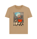 Sand Printed T-shirt Front
