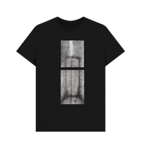 Black Printed T-shirt Front