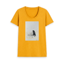 Mustard Printed T-shirt Front