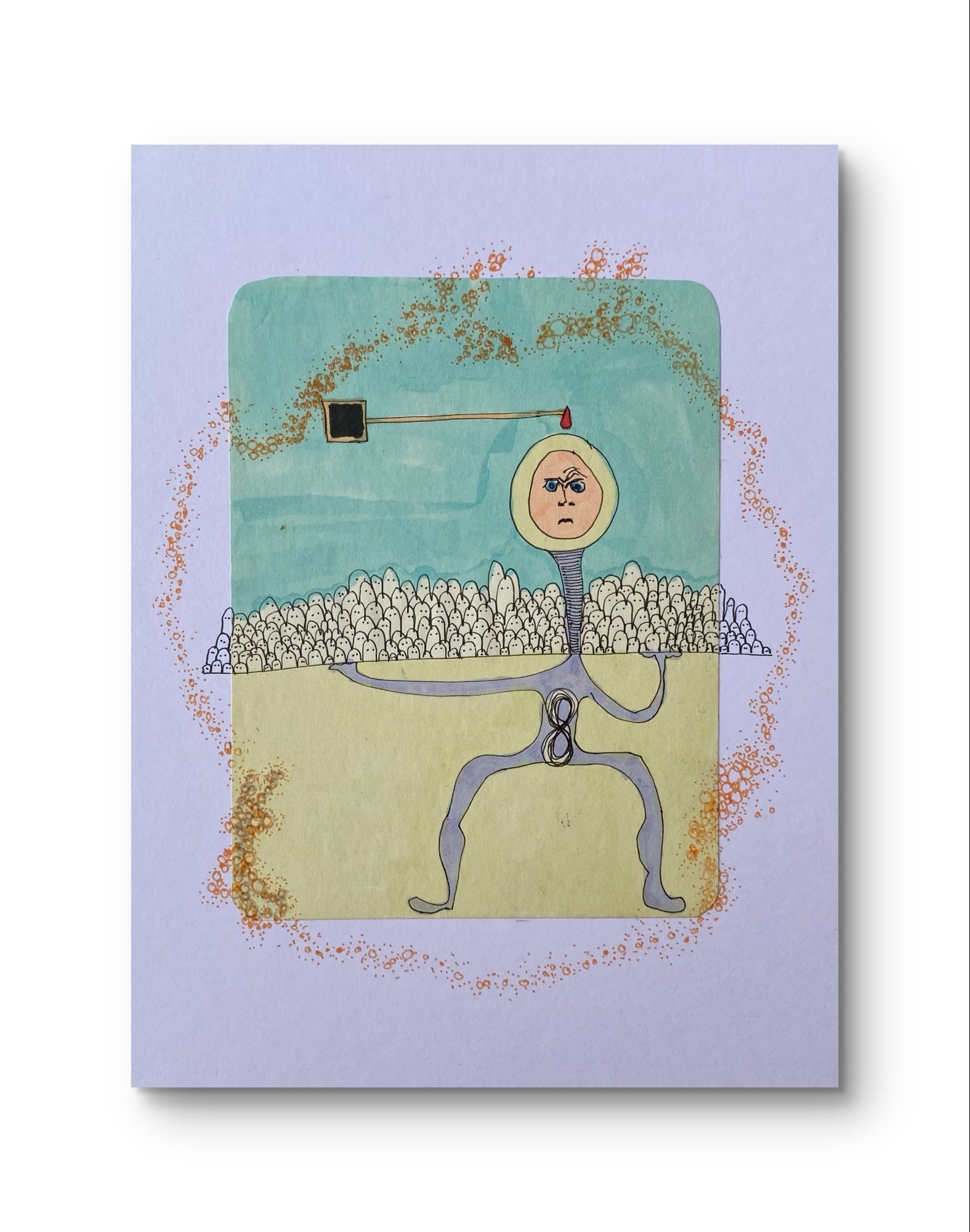 A voice through the keyhole