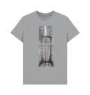 Athletic Grey Printed T-shirt Front