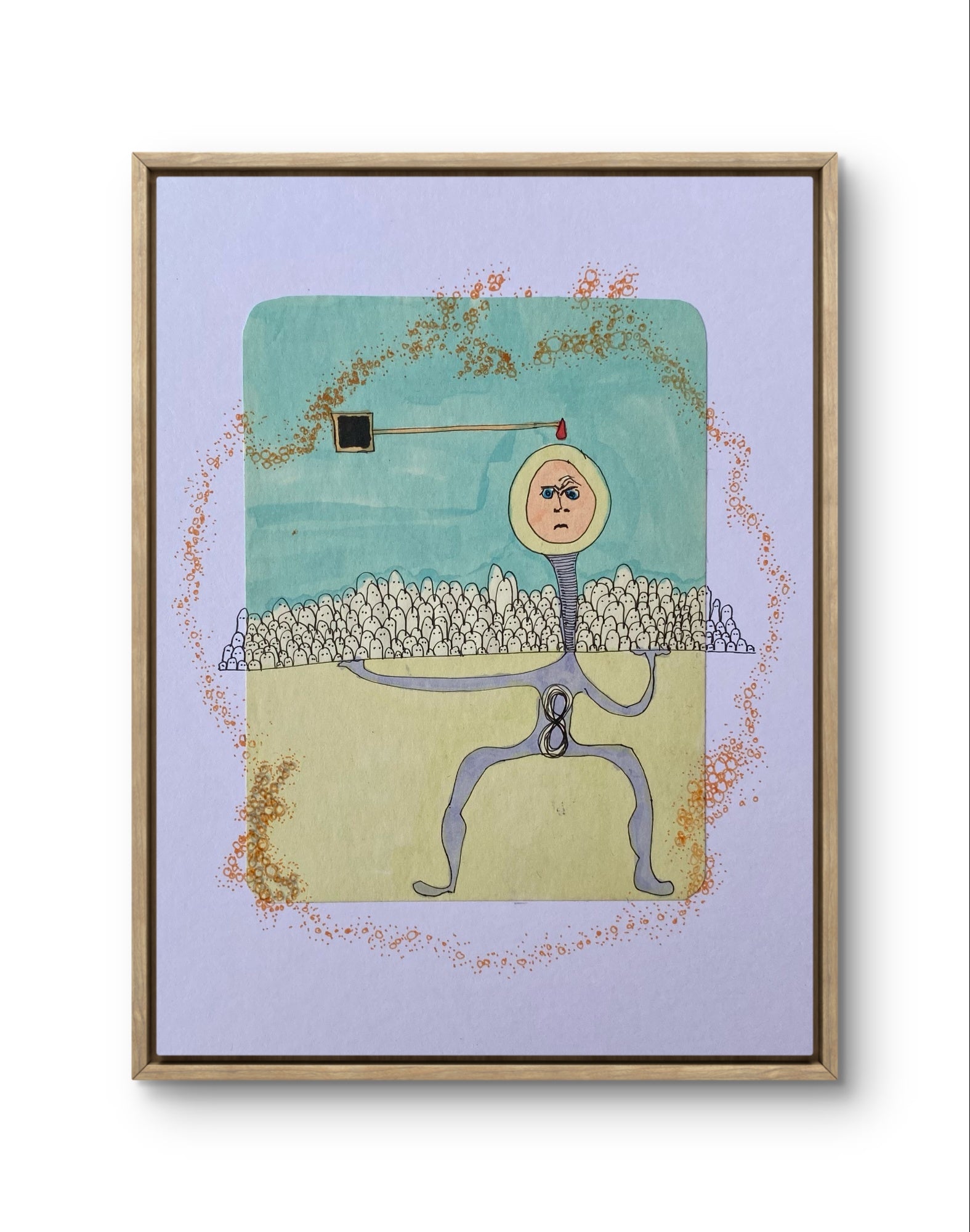 A voice through the keyhole