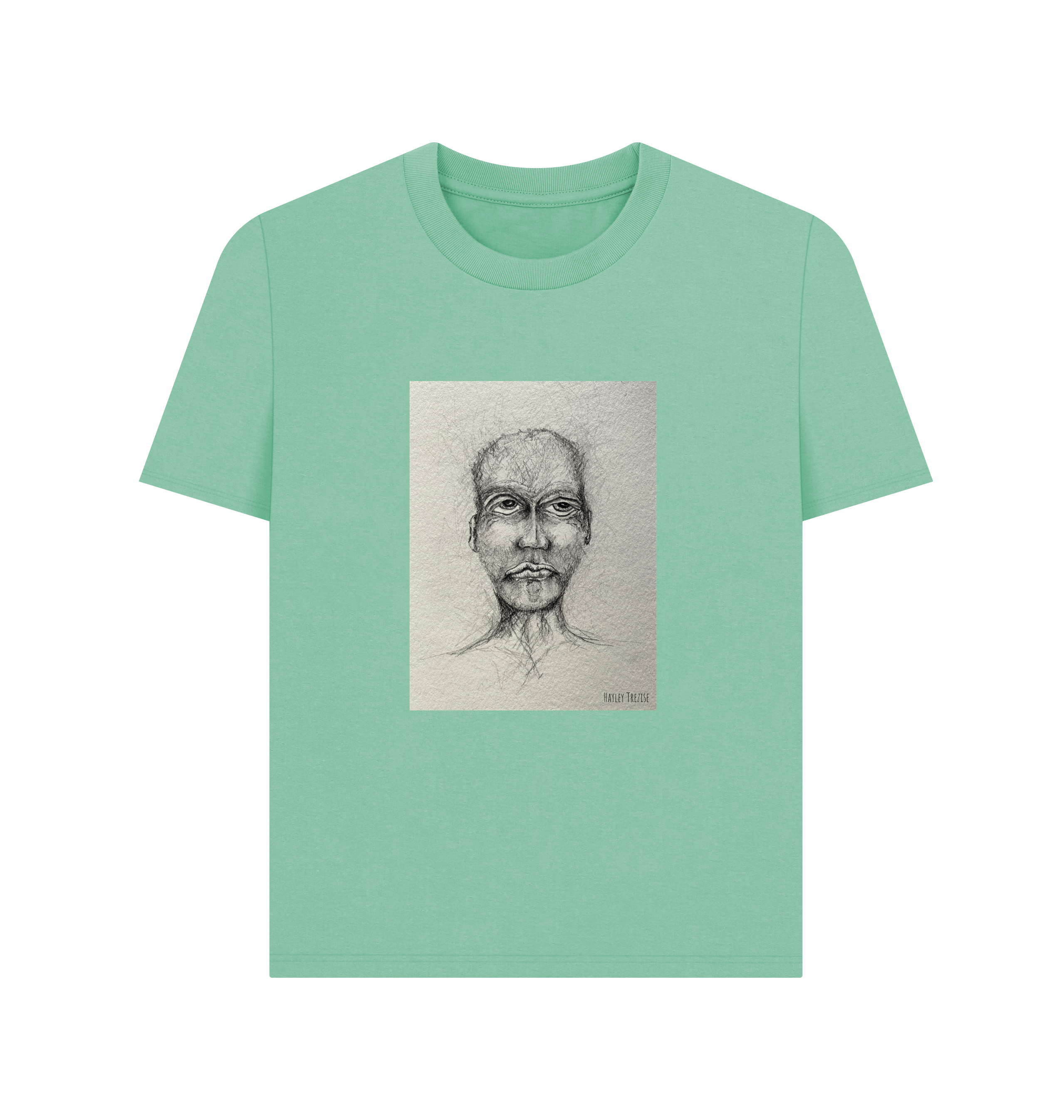 Peppermint Printed T-shirt Front