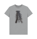 Athletic Grey Printed T-shirt Front