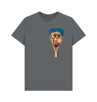 Slate Grey Printed T-shirt Front