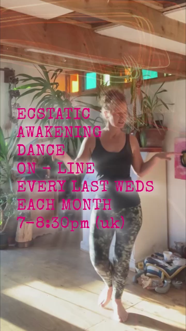 Ecstatic Awakening Dance ON-LINE  - Wednesday 28th October 2026